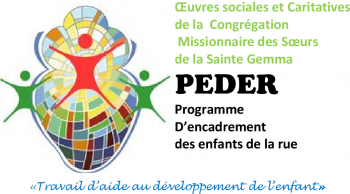 Logo of PEDER (Programme D’Encadrement Des Enfants De La Rue)
