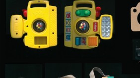 Children's toy cameras