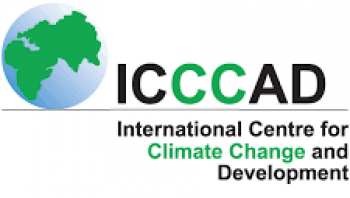 Logo for the International Centre for Climate Change and Development